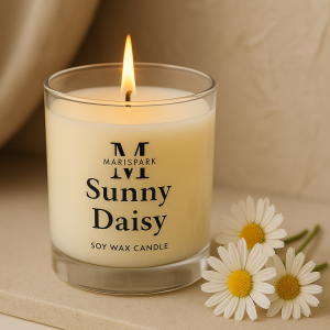Sunny Daisy – Handcrafted Soy Wax Candle