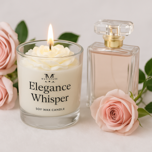 Elegance Whisper – Handcrafted Soy Wax Candle