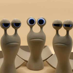 The Three Snail Musketeers!