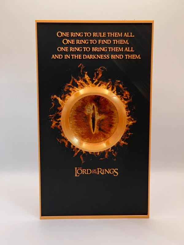Eye of Sauron - 3D Poster