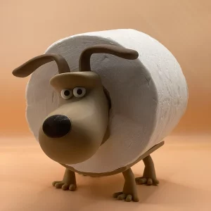 Gromit Toilet Paper Roll Holder