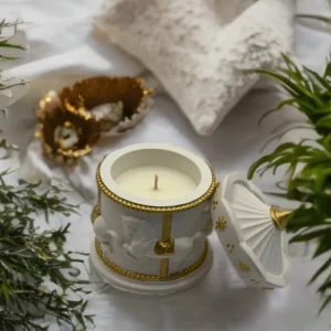 Candle “Golden Carousel”